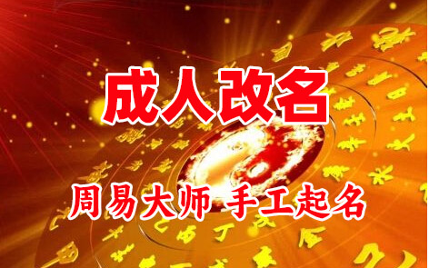 涟源成人改名-找大师一对一改名先分析后改名